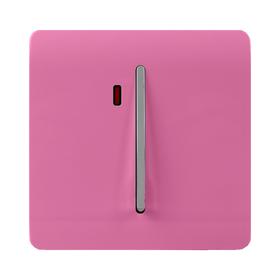 ART-WHS2PK  45 Amp Neon Insert Double Pole Switch Pink